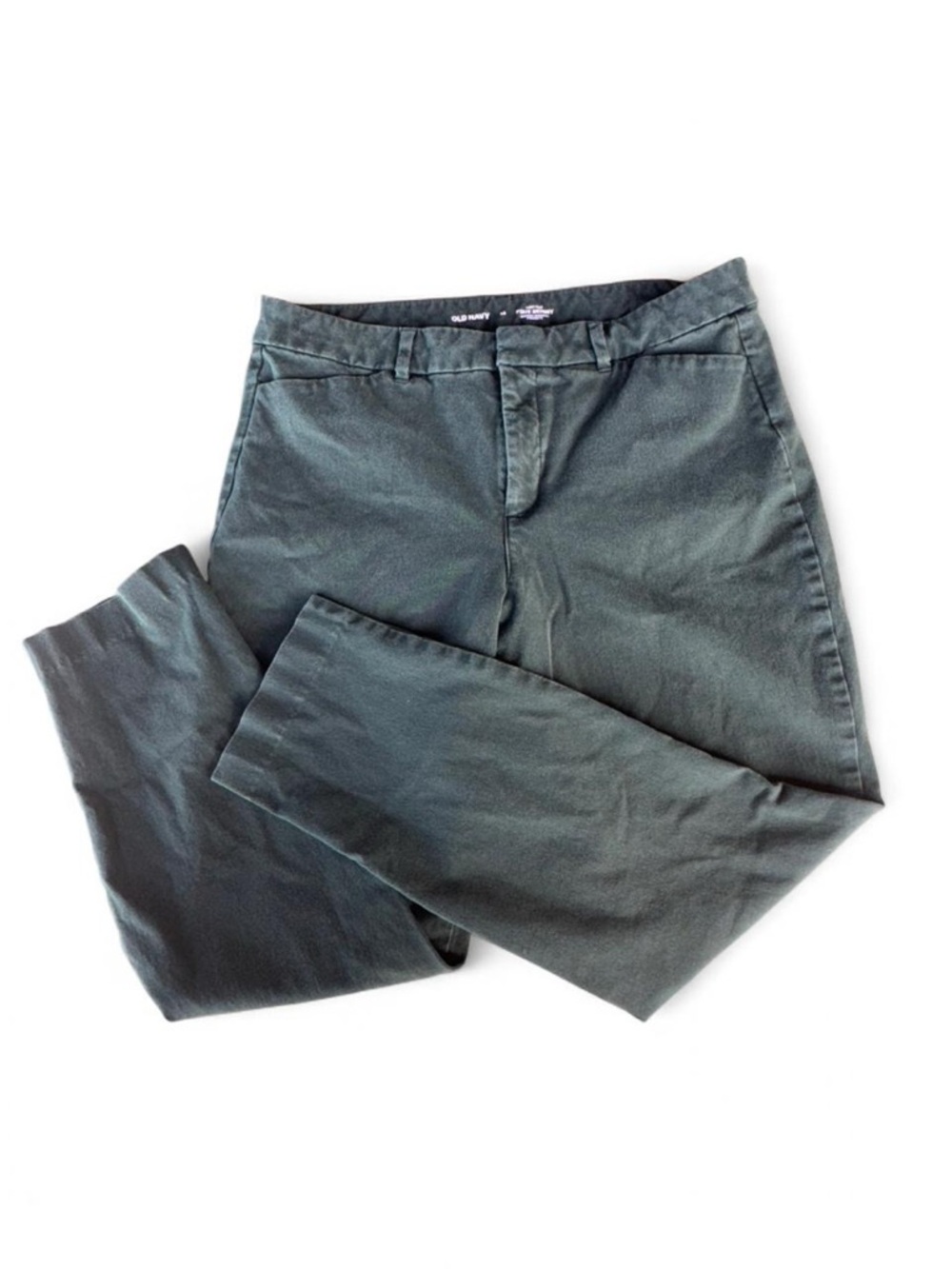 Old Navy women’s dark Green Straight-Fit Pants